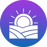Sunrise Icon Design Symbol vector