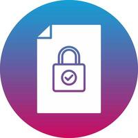 Lock Icon Design Symbol vector