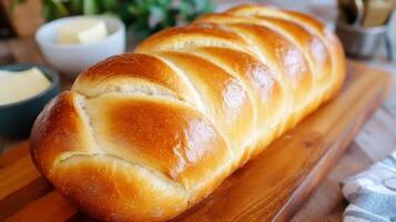 Artisan Bread Loaf - Freshly Baked Goodness photo
