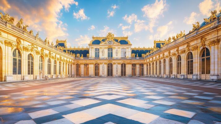 Versailles Palace. A Majestic Architectural Masterpiece
