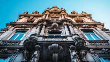 Architectural Grandeur of a Historic Building photo