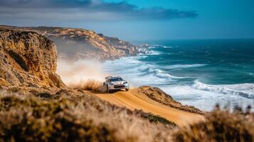 Coastal Rally Car Race - Stunning Ocean Views photo