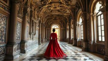 Royal Elegance in a Majestic Palace Hall photo