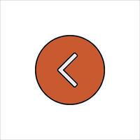 A red circle with an arrow pointing to the right vector