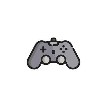 A game controller icon on a white background vector