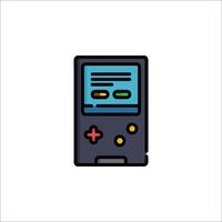 A game console icon on a white background vector