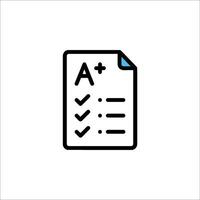 A checklist icon vector