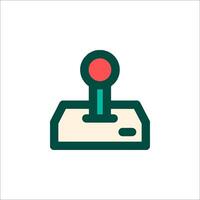 A joystick icon on a white background vector