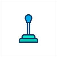 A joystick icon on a white background vector