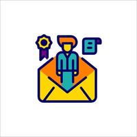 Email marketing icon vector