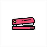 A stapler icon on a white background vector