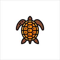 A turtle icon on a white background vector