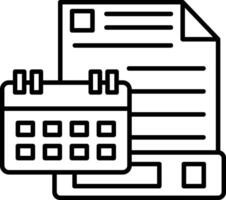 Document Icon Design Symbol vector