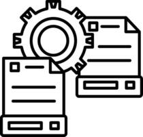 File Management Icon Design Symbol vector