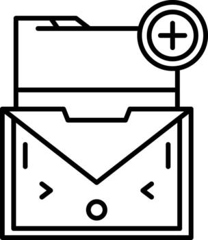 Inbox Icon Design Symbol vector