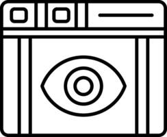 Web Browser Icon Design Symbol vector