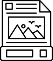 Image File Icon Design Symbol vector