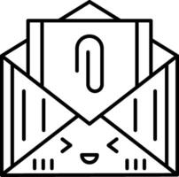Attachment Icon Design Symbol vector
