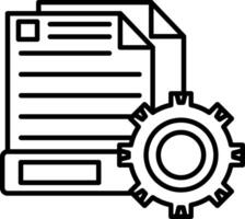 File Management Icon Design Symbol vector