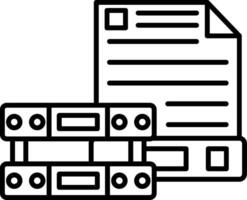 Document Icon Design Symbol vector