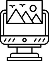 Picture Icon Design Symbol vector