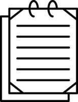 Sticky Notes Icon Design Symbol vector