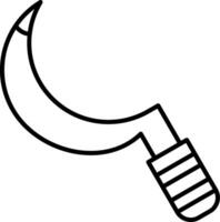 Sickle Icon Design Symbol vector