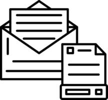 Envelope Icon Design Symbol vector