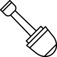 Shovel Icon Design Symbol vector