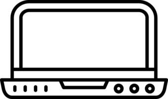 Laptop Icon Design Symbol vector