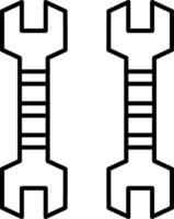 Wrench Icon Design Symbol vector