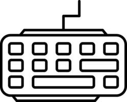 Keyboard Icon Design Symbol vector
