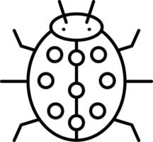 Bug Icon Design Symbol vector