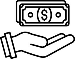 Paycheck Icon Design Symbol vector