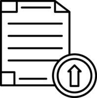 File Upload Icon Design Symbol vector