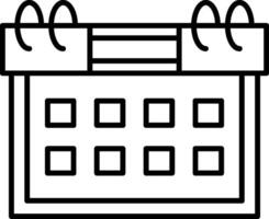 Calendar Icon Design Symbol vector