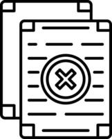 Paper Icon Design Symbol vector