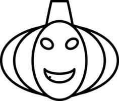 Pumpkin Icon Design Symbol vector