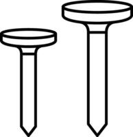 Nails Icon Design Symbol vector