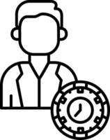 Manager Icon Design Symbol vector