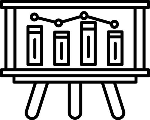 Stadistics Icon Design Symbol