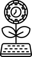 Growth Icon Design Symbol vector