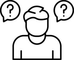 Confusing Icon Design Symbol vector