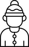 Man Icon Design Symbol vector