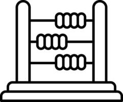 Abacus Icon Design Symbol vector