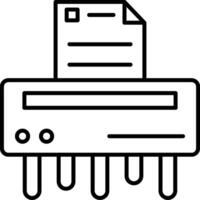 Shredder Icon Design Symbol vector
