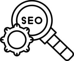 Seo Icon Design Symbol vector