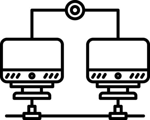 Network Icon Design Symbol