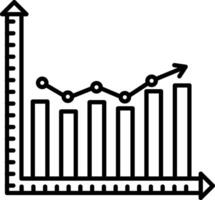 Bar Chart Icon Design Symbol vector