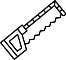 Hacksaw Icon Design Symbol vector